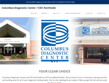 Tablet Screenshot of columbusdiagnosticcenter.com